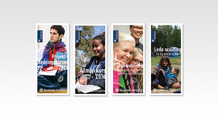 Digitaltryck foldrar till Scouterna